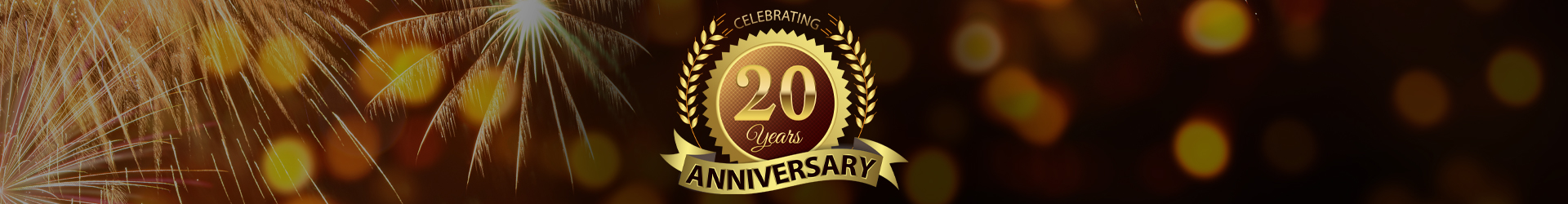 Goochland Dentistry 20th Anniversary Banner