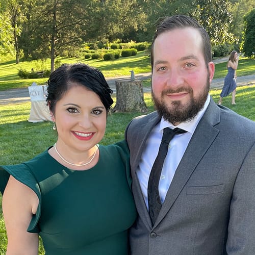 Dr. Rachele Gillespie with her Husband